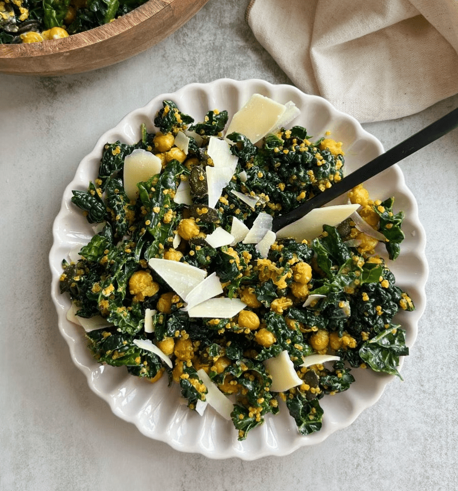 Crispy Quinoa Kale Salad