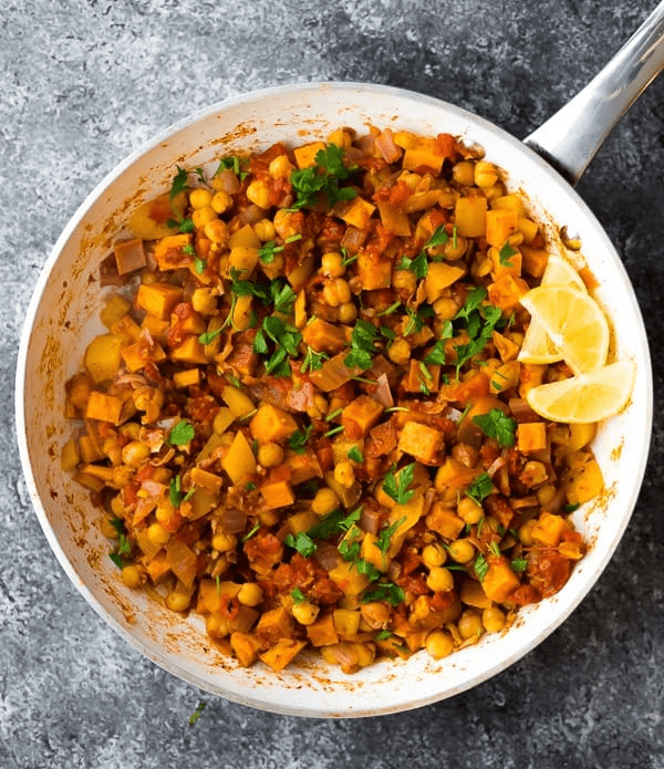 Image of Moroccan chickpea dish