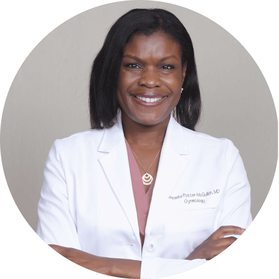 Dineasha Potter-McQuilkin, MD FACOG, MSCP headshot